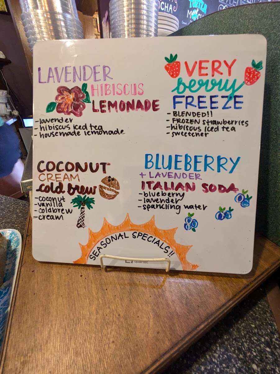 Menu Michelangelo's Coffee House-7